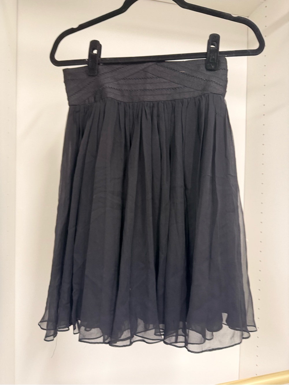 Elizabeth & James Women's Black Flowing Skirt